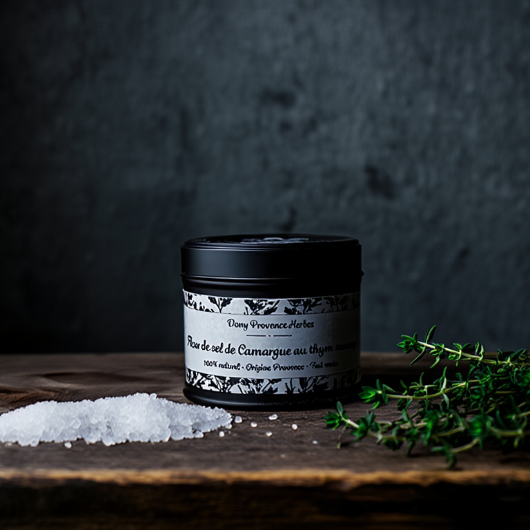 Fleur de sel de Camargue au thym sauvage